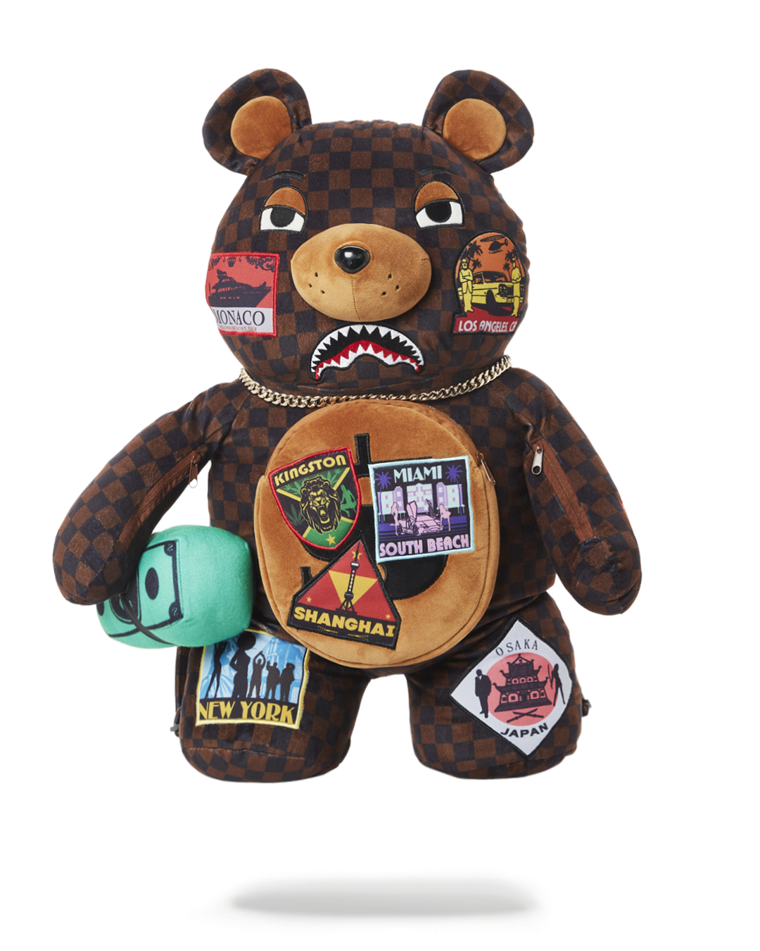 Limited Edition GLOBAL MOGUL MONEYBEAR TEDDYBEAR BACKPACK
