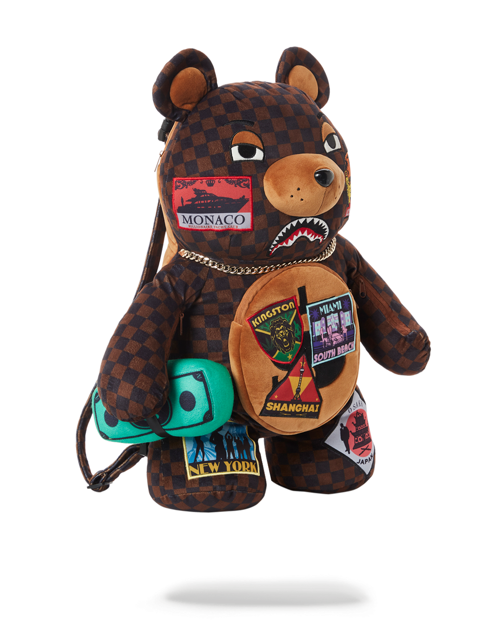 Limited Edition GLOBAL MOGUL MONEYBEAR TEDDYBEAR BACKPACK