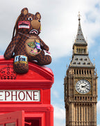 Limited Edition GLOBAL MOGUL MONEYBEAR TEDDYBEAR BACKPACK