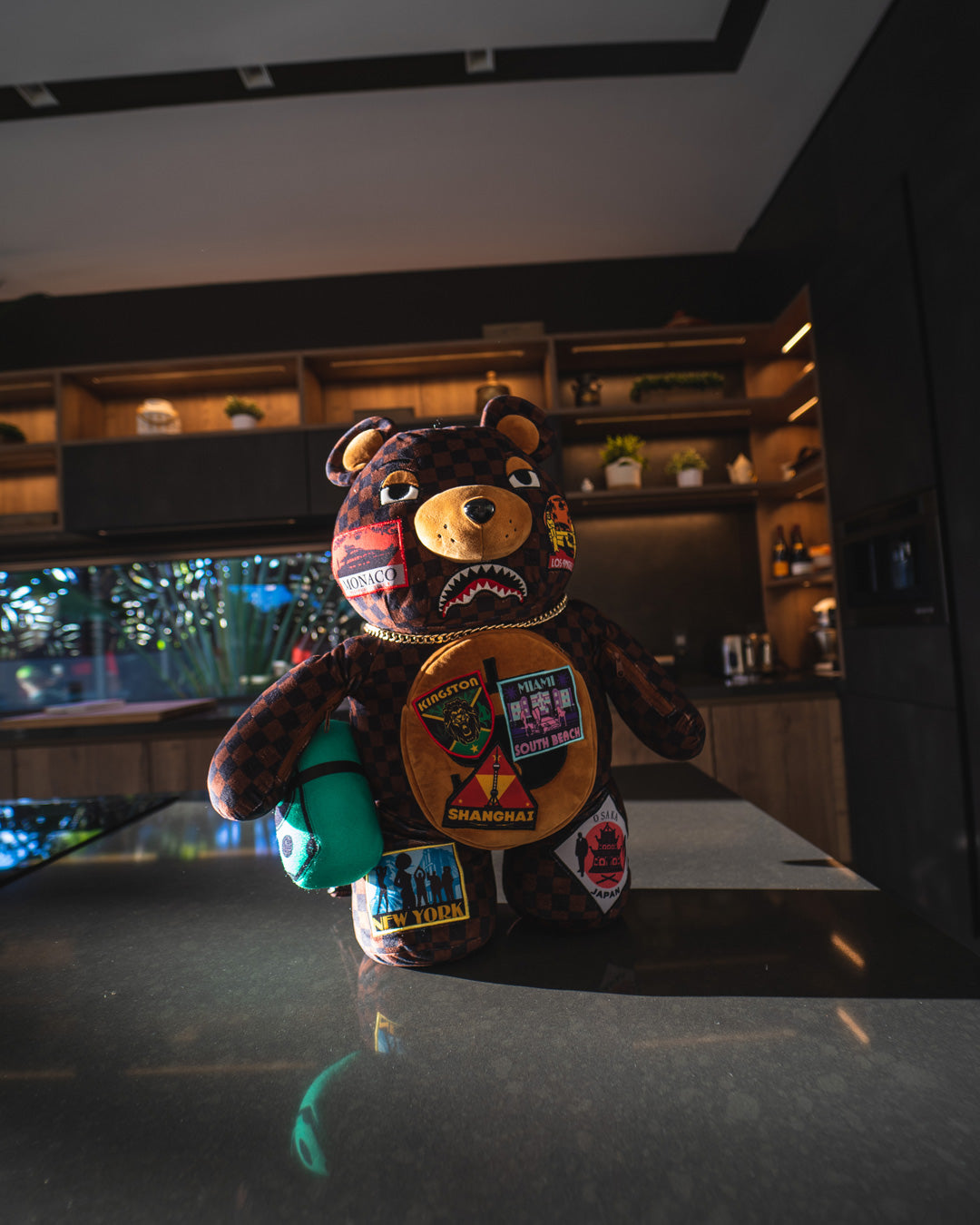 Limited Edition GLOBAL MOGUL MONEYBEAR TEDDYBEAR BACKPACK