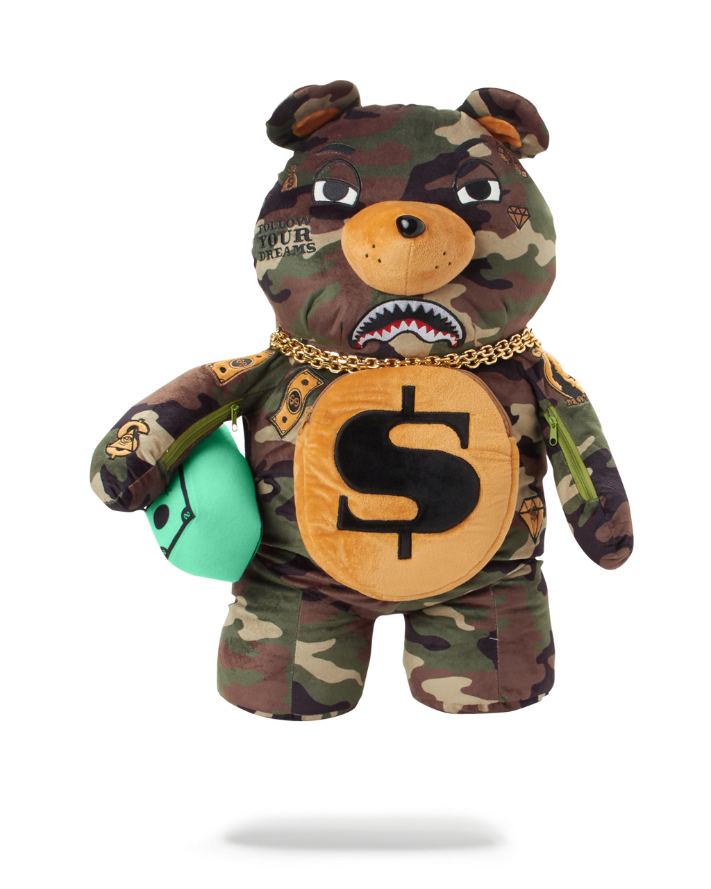 Limited Edition MONEYBEAR TEDDY BEAR BACKPACK