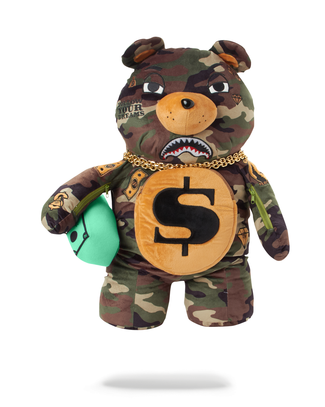 Limited Edition MONEYBEAR TEDDY BEAR BACKPACK