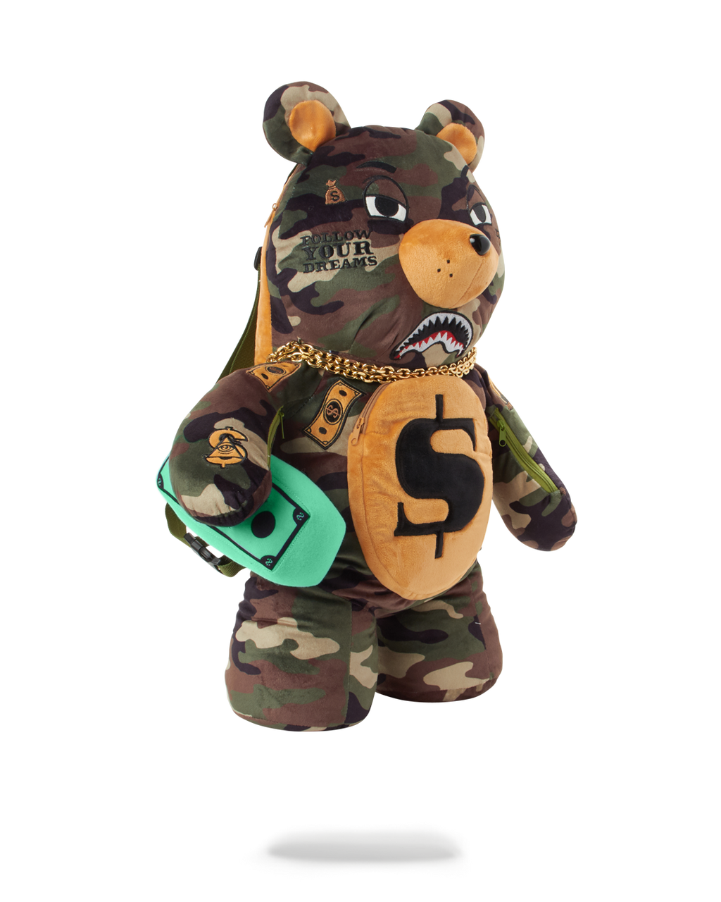 Limited Edition MONEYBEAR TEDDY BEAR BACKPACK