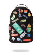 Limited Edition THE 32 REMOVABLE PATCHES VELCRO BACKPACK