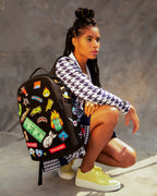 Limited Edition THE 32 REMOVABLE PATCHES VELCRO BACKPACK