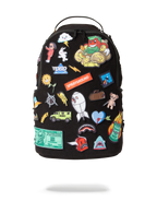 Limited Edition THE 32 REMOVABLE PATCHES VELCRO BACKPACK