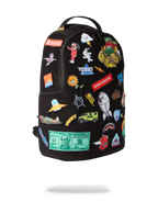 Limited Edition THE 32 REMOVABLE PATCHES VELCRO BACKPACK