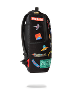 Limited Edition THE 32 REMOVABLE PATCHES VELCRO BACKPACK