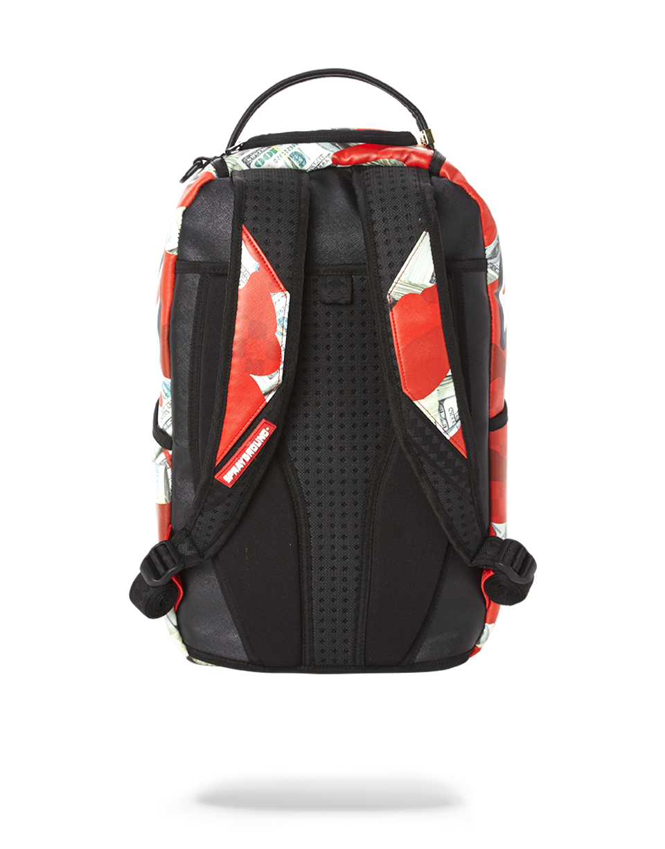 Limited Edition MONEY CAMO RED BACKPACK