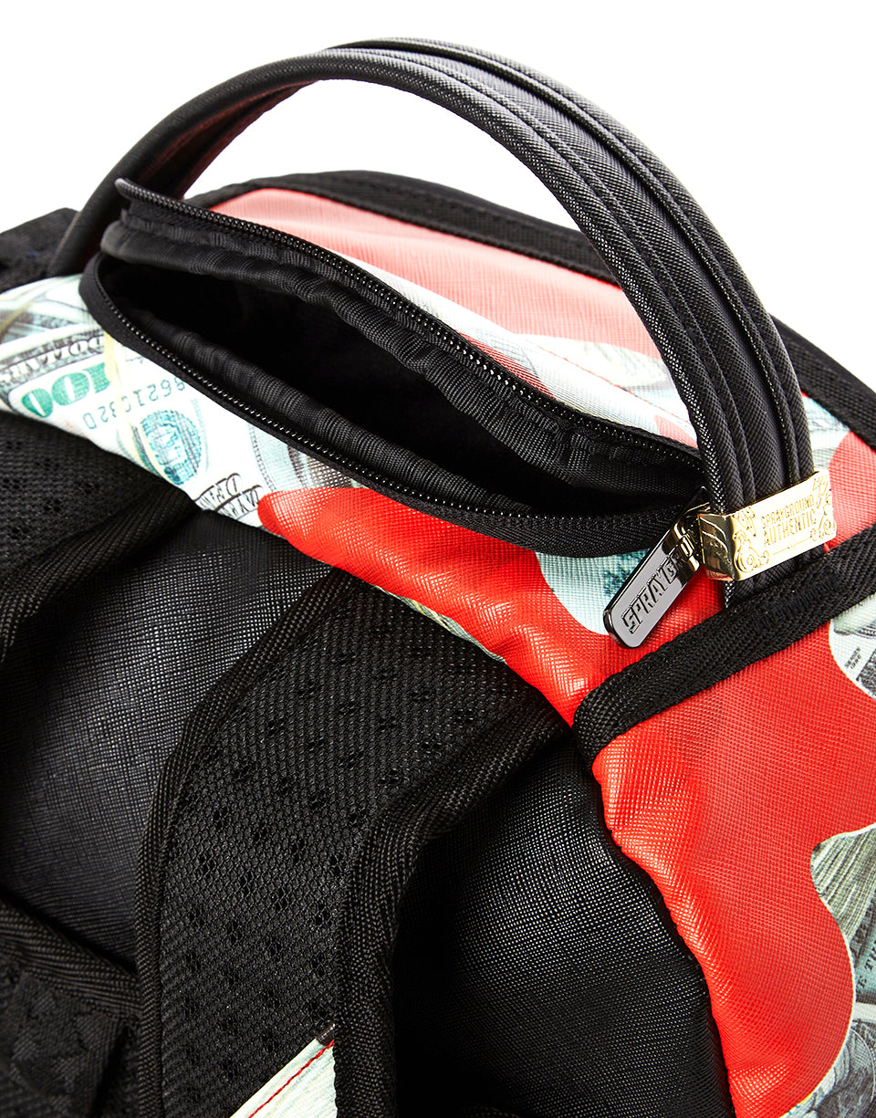 Limited Edition MONEY CAMO RED BACKPACK
