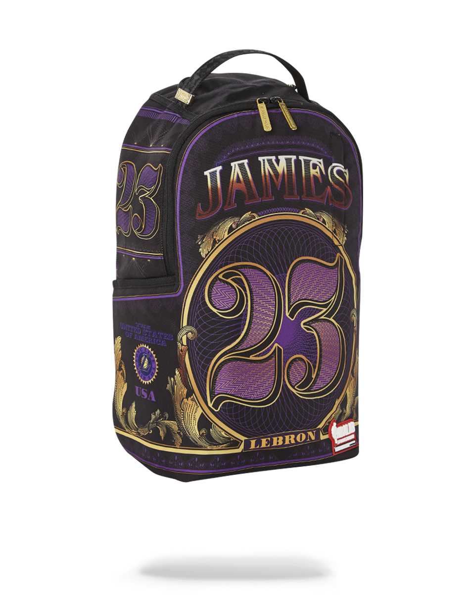 Limited Edition NBA LEBRON MONEY BACKPACK