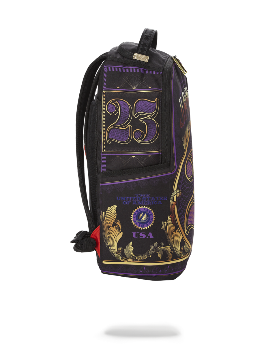 Limited Edition NBA LEBRON MONEY BACKPACK