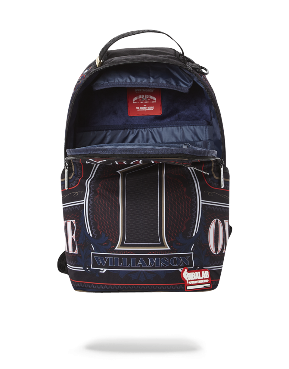 Limited Edition NBA ZION MONEY BACKPACK