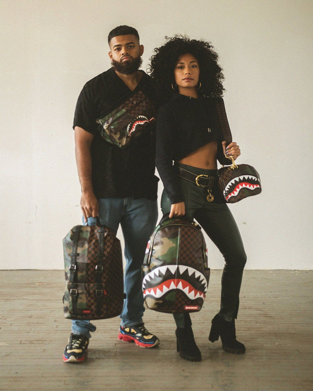 Limited Edition JUNGLE PARIS CARGO CROSSBODY
