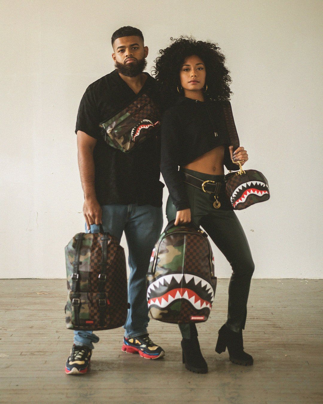 Limited Edition JUNGLE PARIS CARGO CROSSBODY