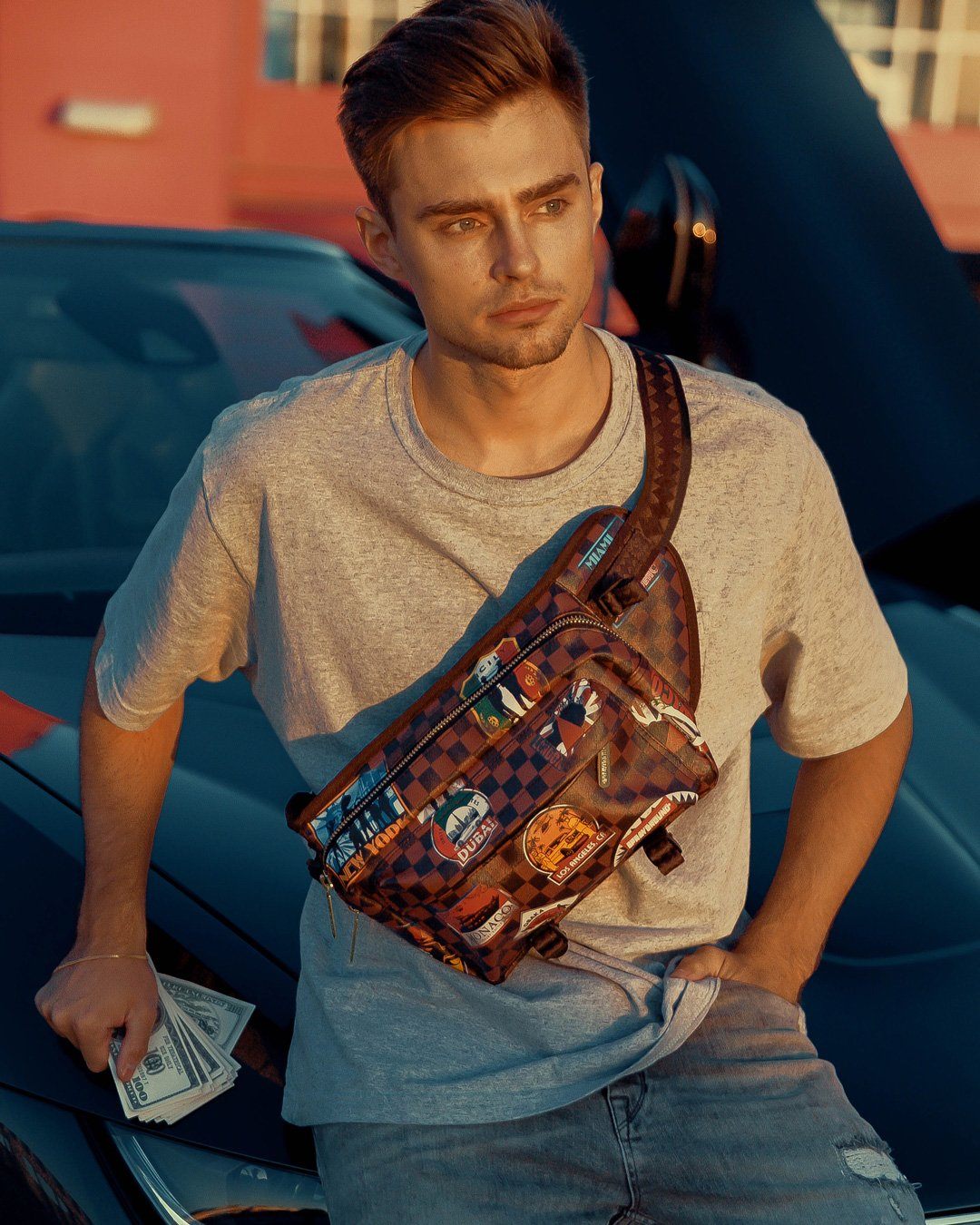 Limited Edition GLOBAL MOGUL CARGO CROSSBODY
