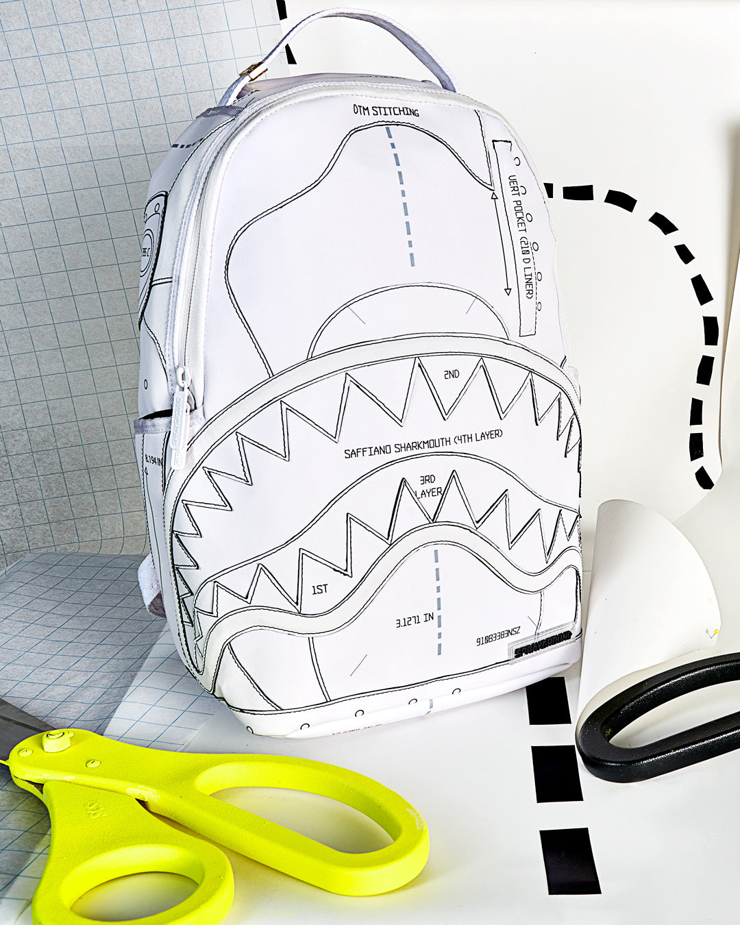 Limited Edition TECHNICAL CUT & SHARK BACKPACK DLXV