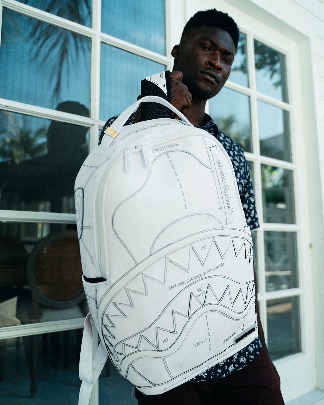 Limited Edition TECHNICAL CUT & SHARK BACKPACK DLXV