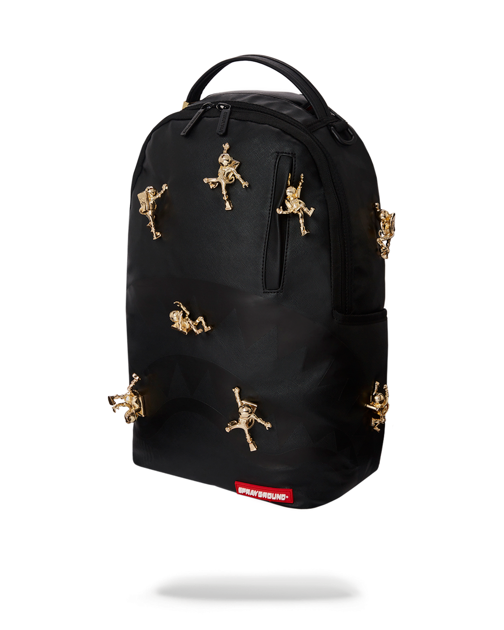 Limited Edition THE LOST IN SPACE BACKPACK 10 3D GOLD METAL ASTRONAUTS