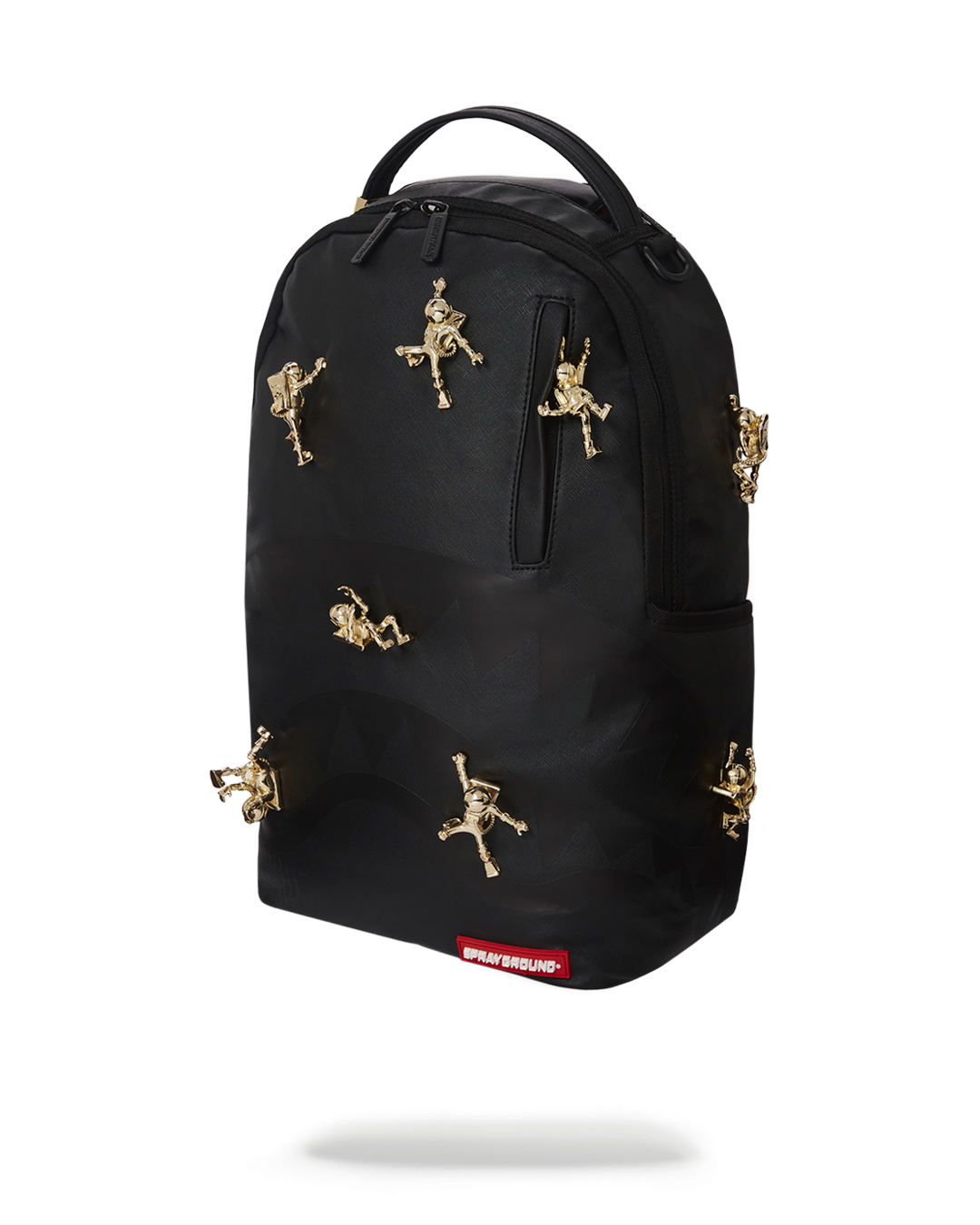 Limited Edition THE LOST IN SPACE BACKPACK 10 3D GOLD METAL ASTRONAUTS