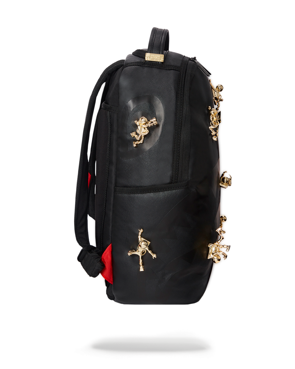 Limited Edition THE LOST IN SPACE BACKPACK 10 3D GOLD METAL ASTRONAUTS