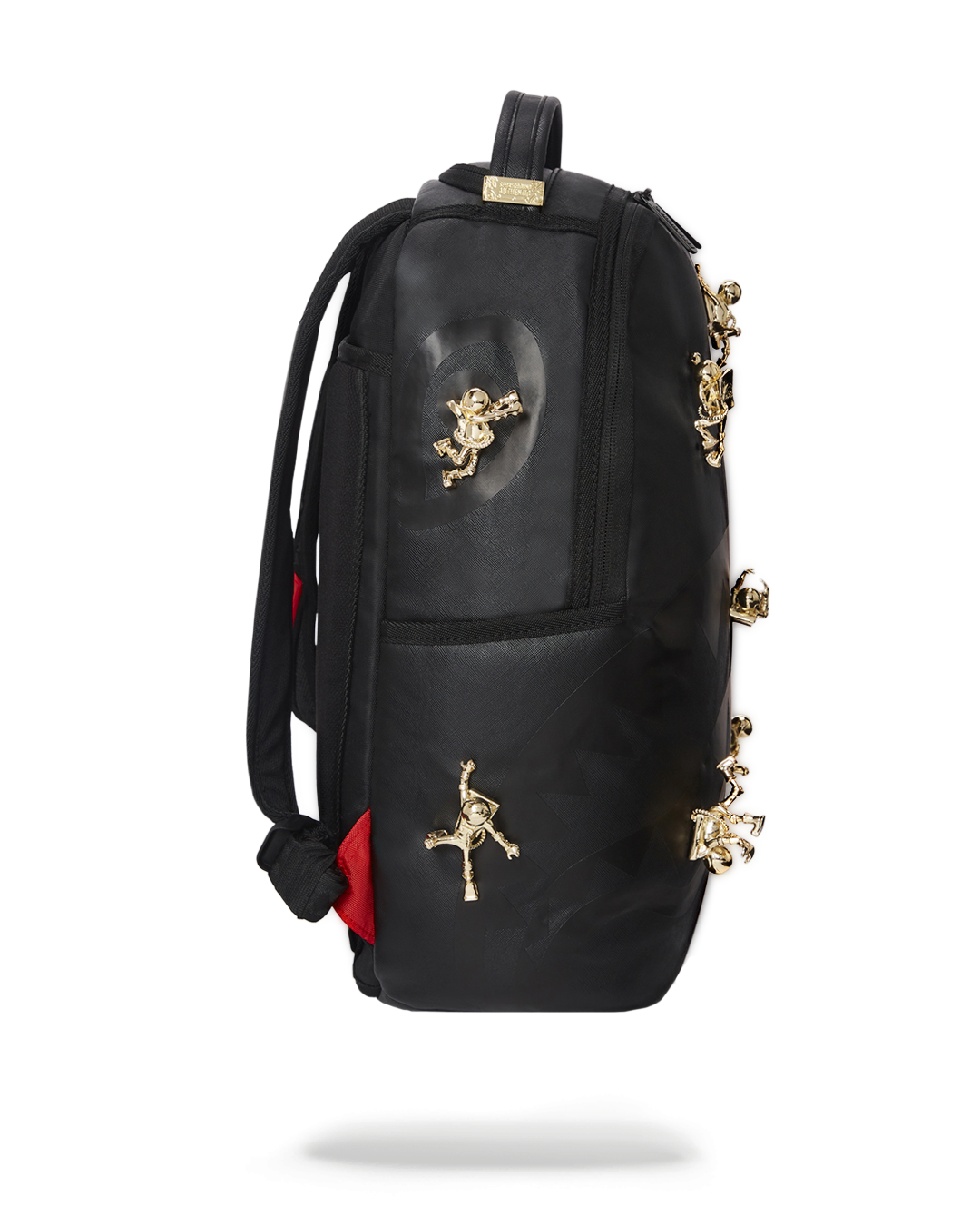 Limited Edition THE LOST IN SPACE BACKPACK 10 3D GOLD METAL ASTRONAUTS