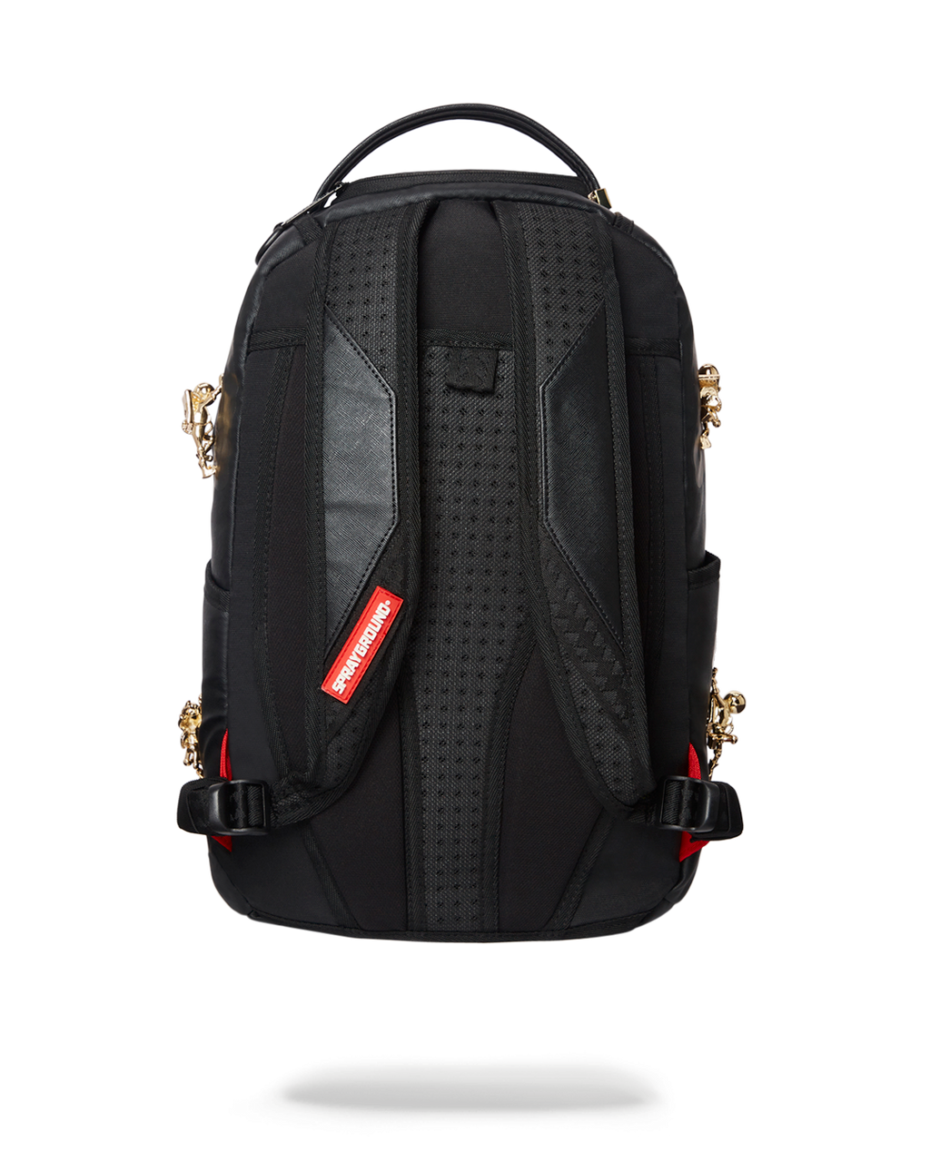 Limited Edition THE LOST IN SPACE BACKPACK 10 3D GOLD METAL ASTRONAUTS