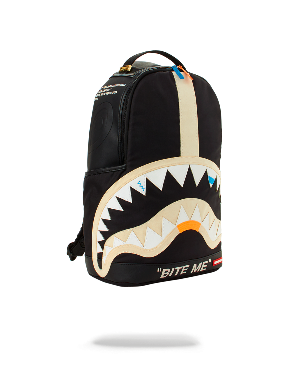 Limited Edition BITE ME SHARK BLACK BACKPACK
