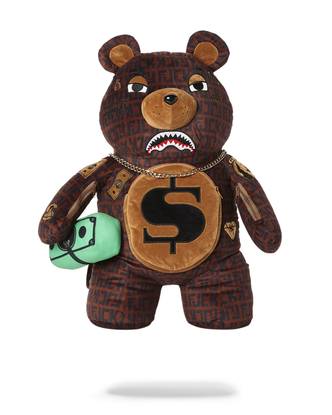 Limited Edition OFFENDED MONEYBEAR TEDDYBEAR BACKPACK