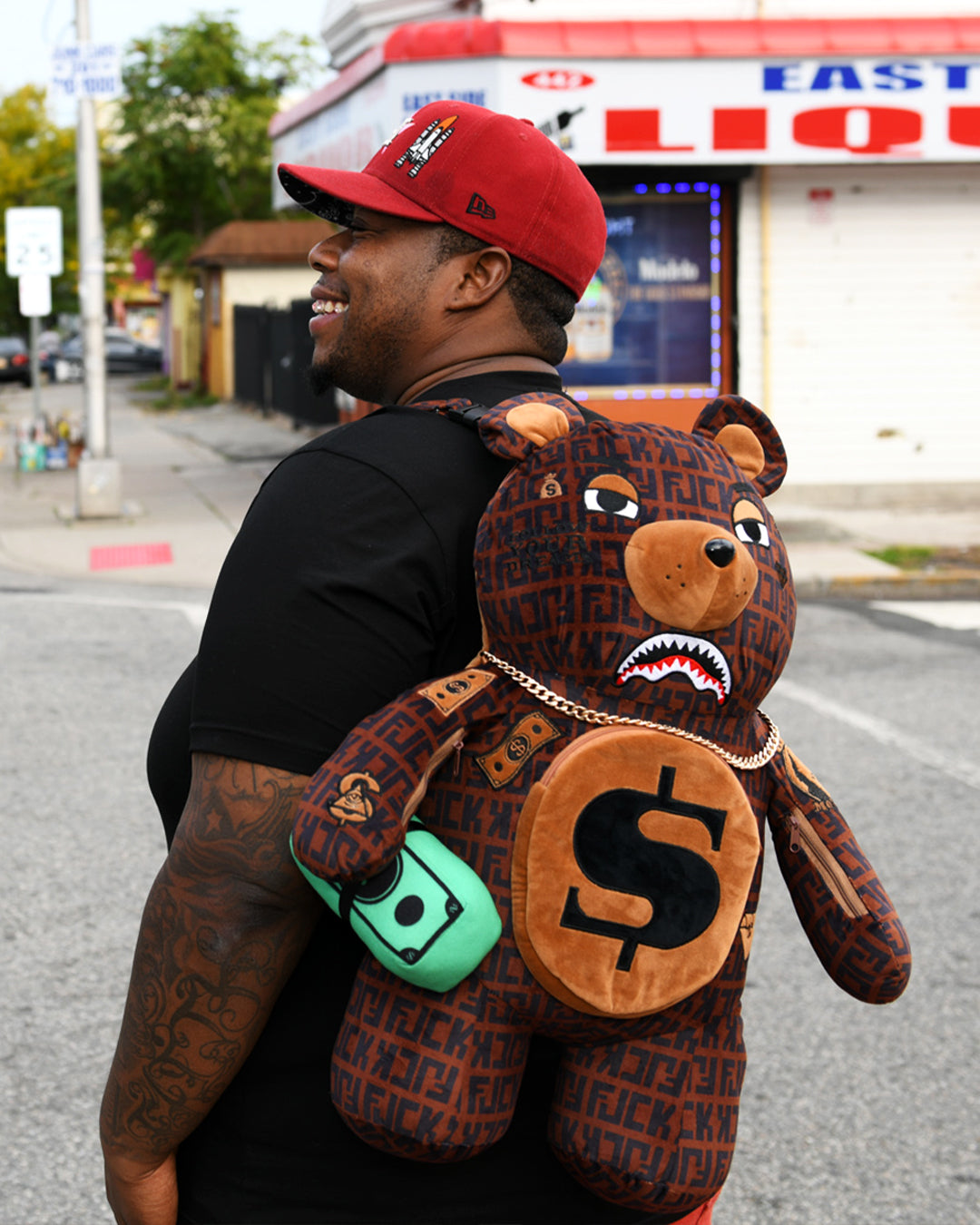 Limited Edition OFFENDED MONEYBEAR TEDDYBEAR BACKPACK