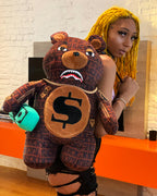 Limited Edition OFFENDED MONEYBEAR TEDDYBEAR BACKPACK