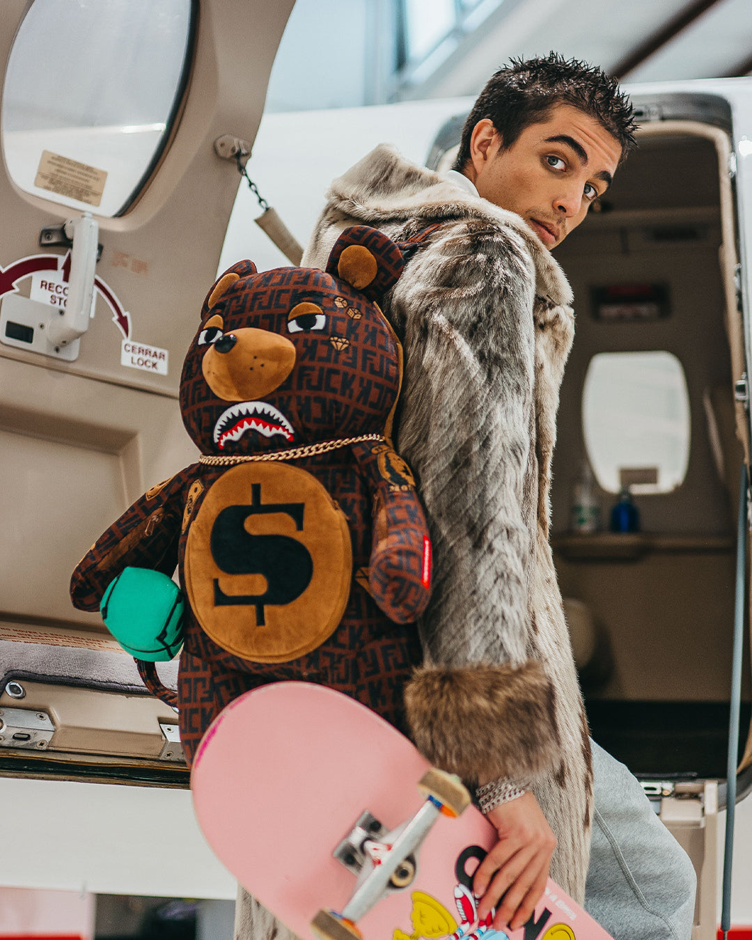 Limited Edition OFFENDED MONEYBEAR TEDDYBEAR BACKPACK
