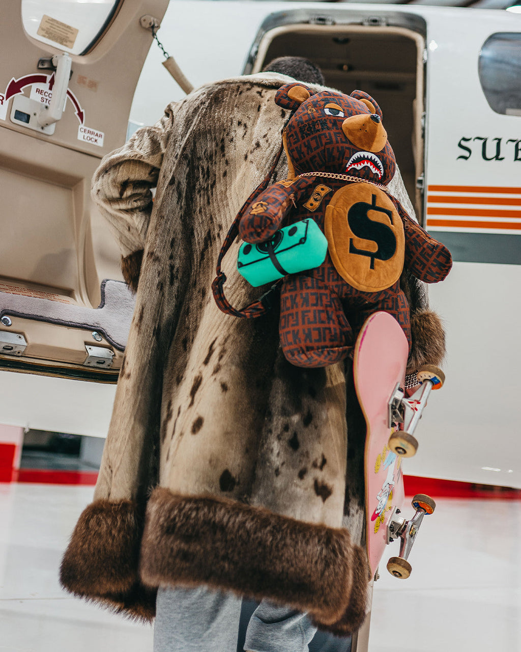 Limited Edition OFFENDED MONEYBEAR TEDDYBEAR BACKPACK