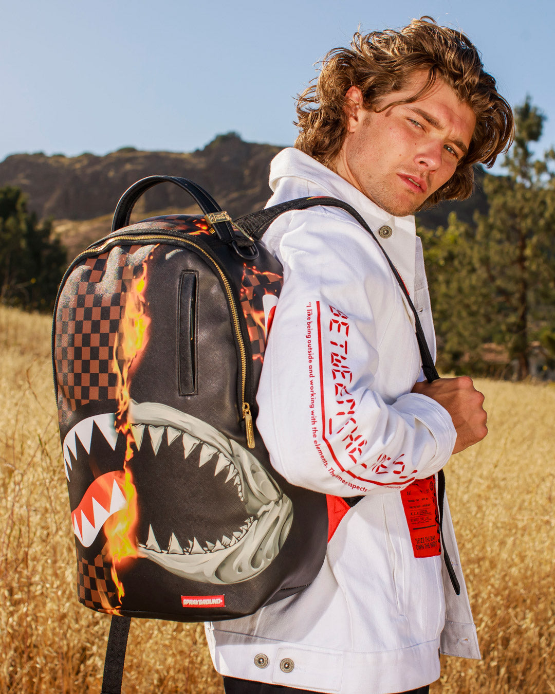 Limited Edition SHARKS IN PARIS UNSTOPPABLE BACKPACK DLXV