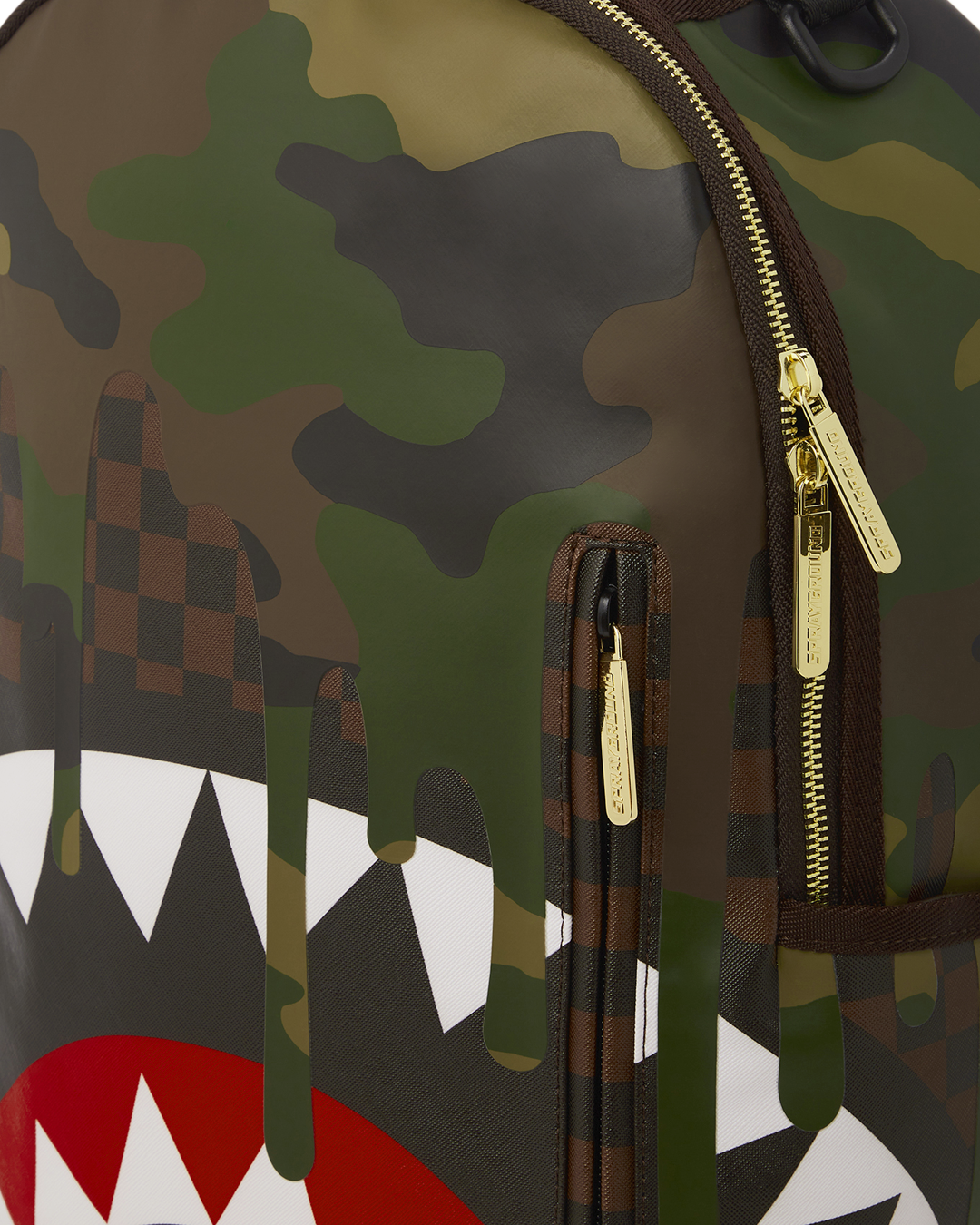 Limited Edition CAMO DRIP SHARKS IN PARIS BACKPACK DLXV