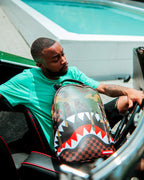 Limited Edition CAMO DRIP SHARKS IN PARIS BACKPACK DLXV