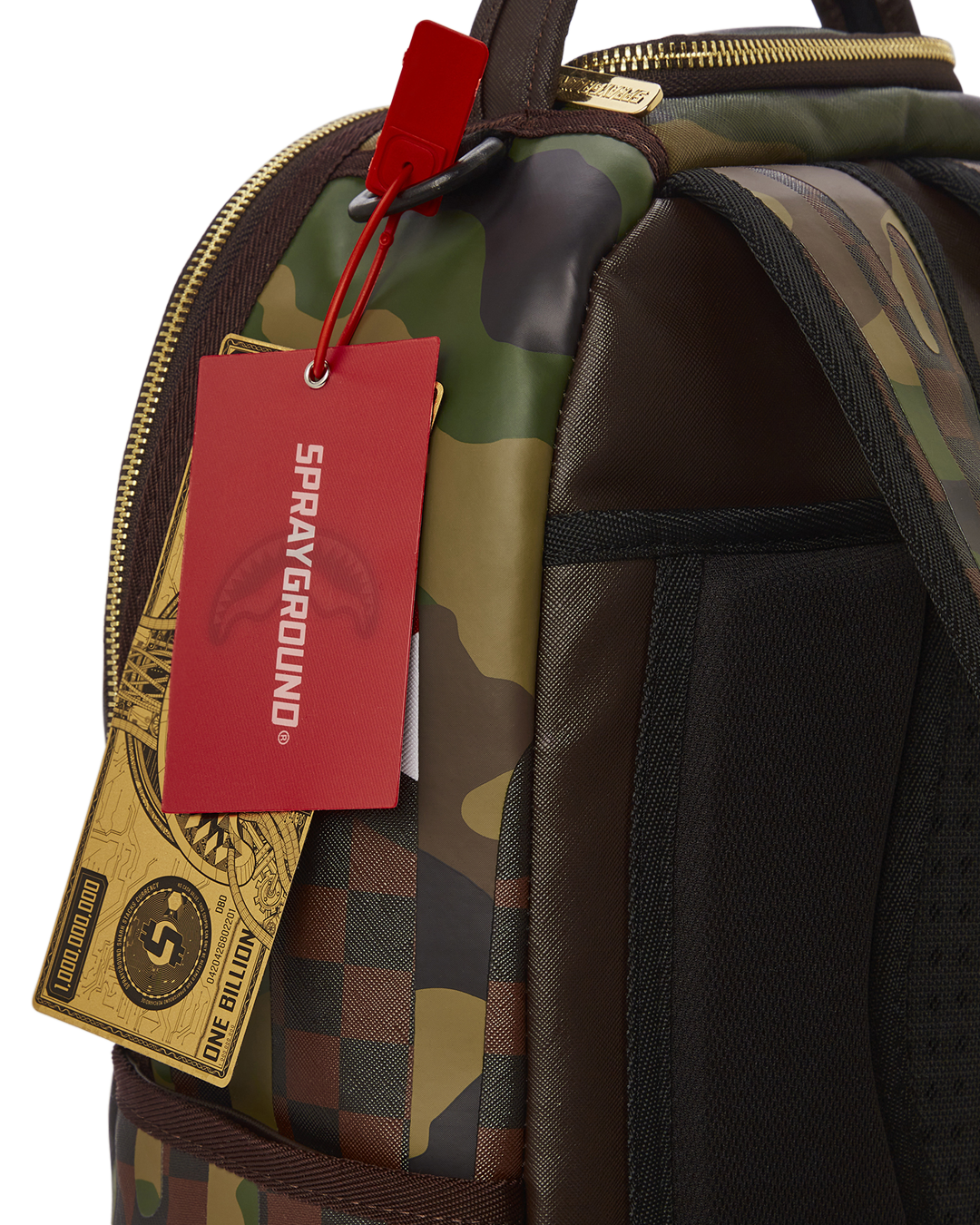 Limited Edition CAMO DRIP SHARKS IN PARIS BACKPACK DLXV