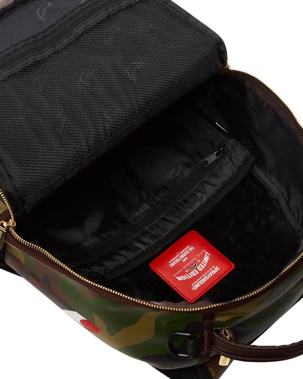 Limited Edition CAMO DRIP SHARKS IN PARIS BACKPACK DLXV