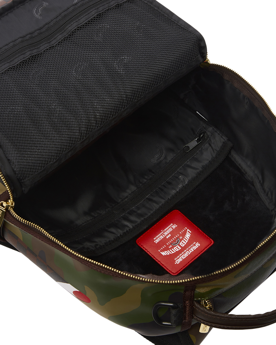 Limited Edition CAMO DRIP SHARKS IN PARIS BACKPACK DLXV