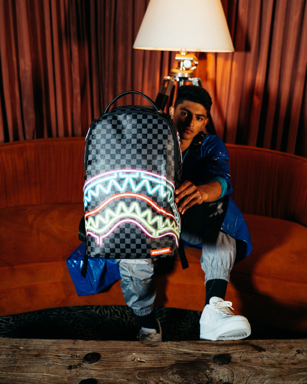 Limited Edition SHARKS IN PARIS GLOW BACKPACK DLXV