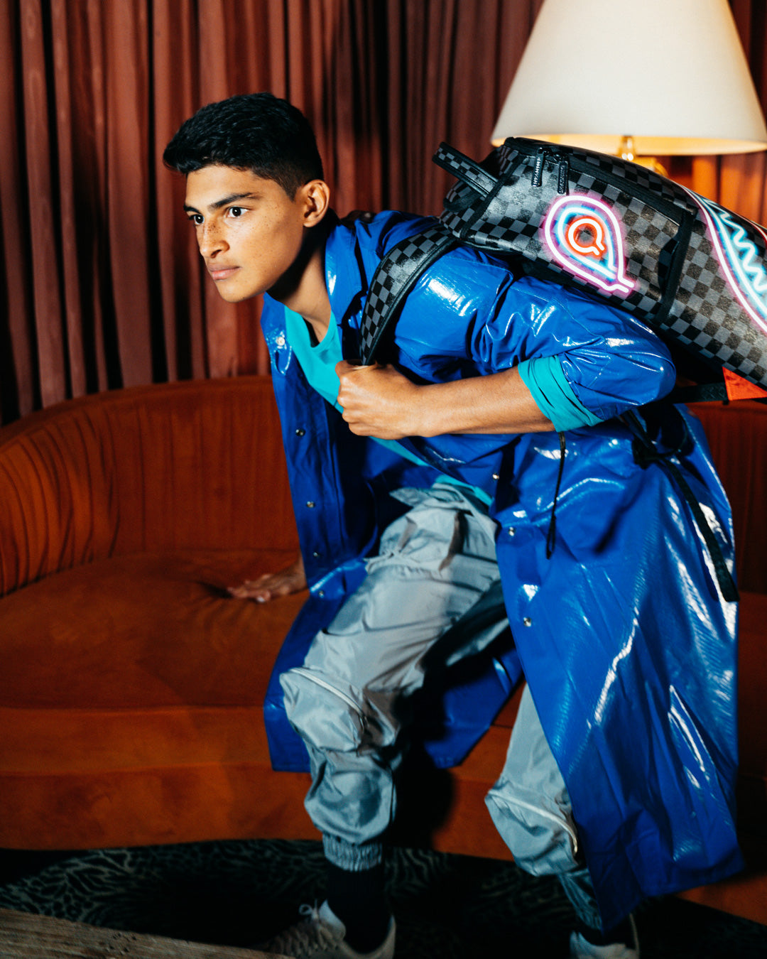 Limited Edition SHARKS IN PARIS GLOW BACKPACK DLXV