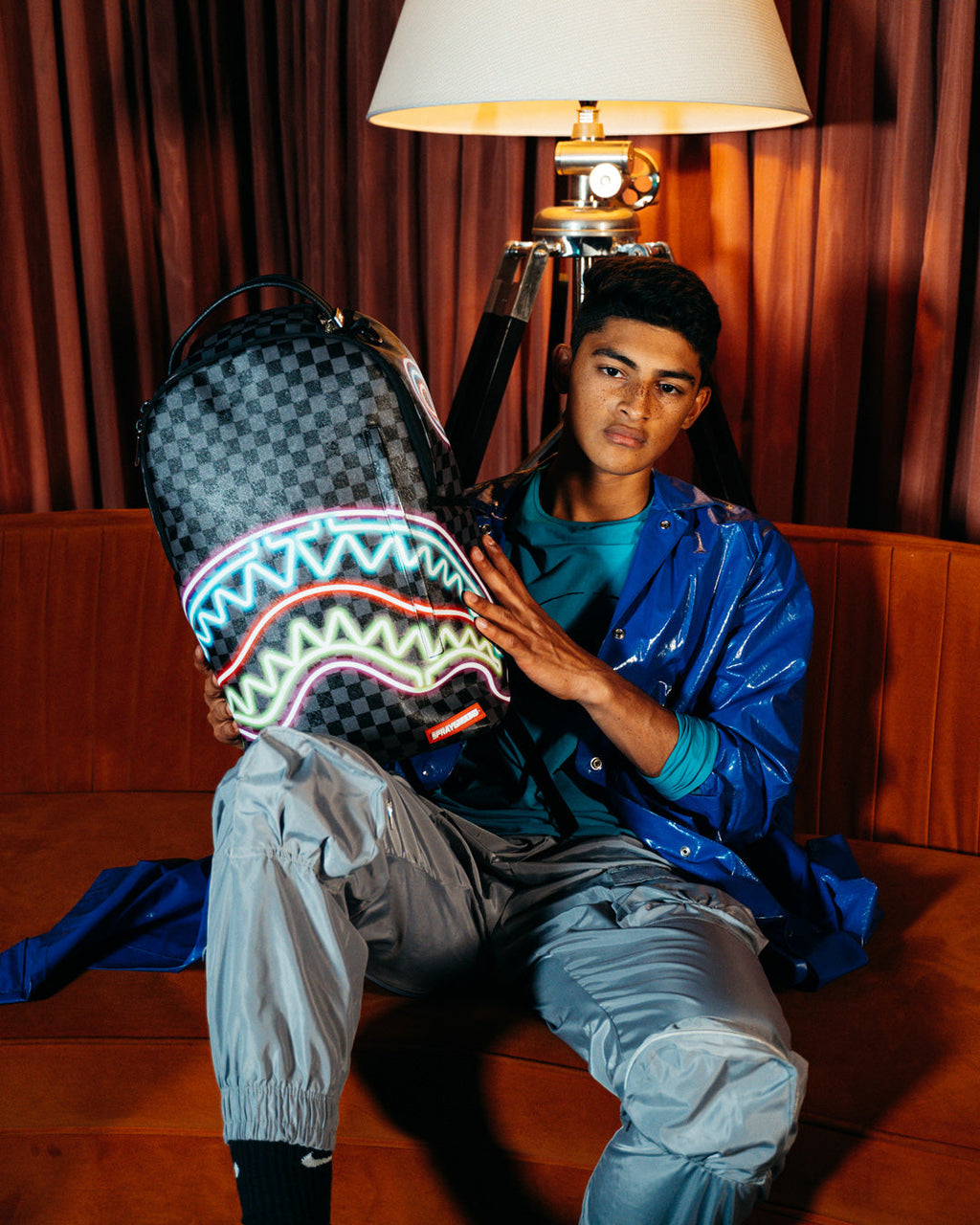 Limited Edition SHARKS IN PARIS GLOW BACKPACK DLXV