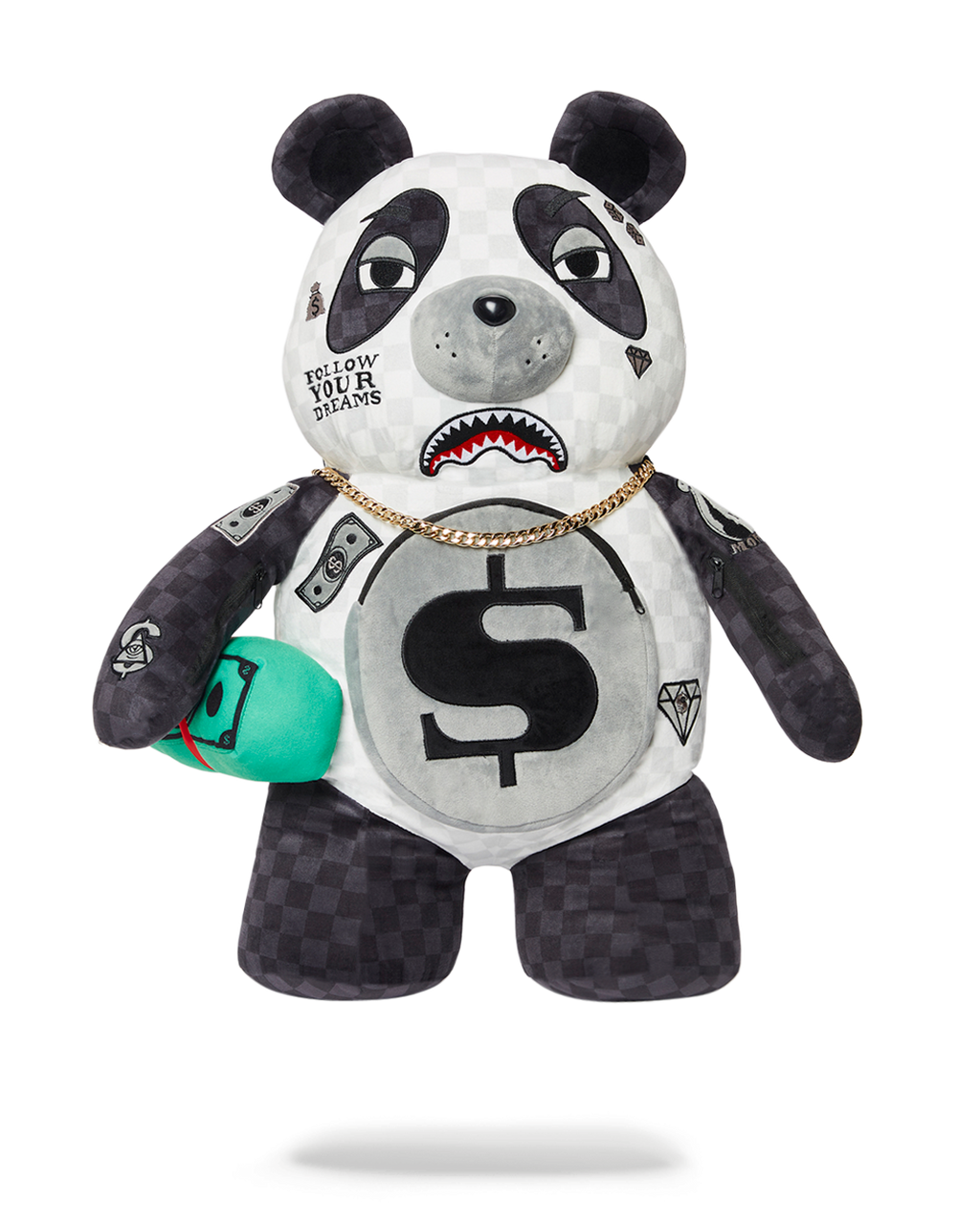 Limited Edition MONEYBEAR TEDDYBEAR BACKPACK PANDA PANDA PANDA