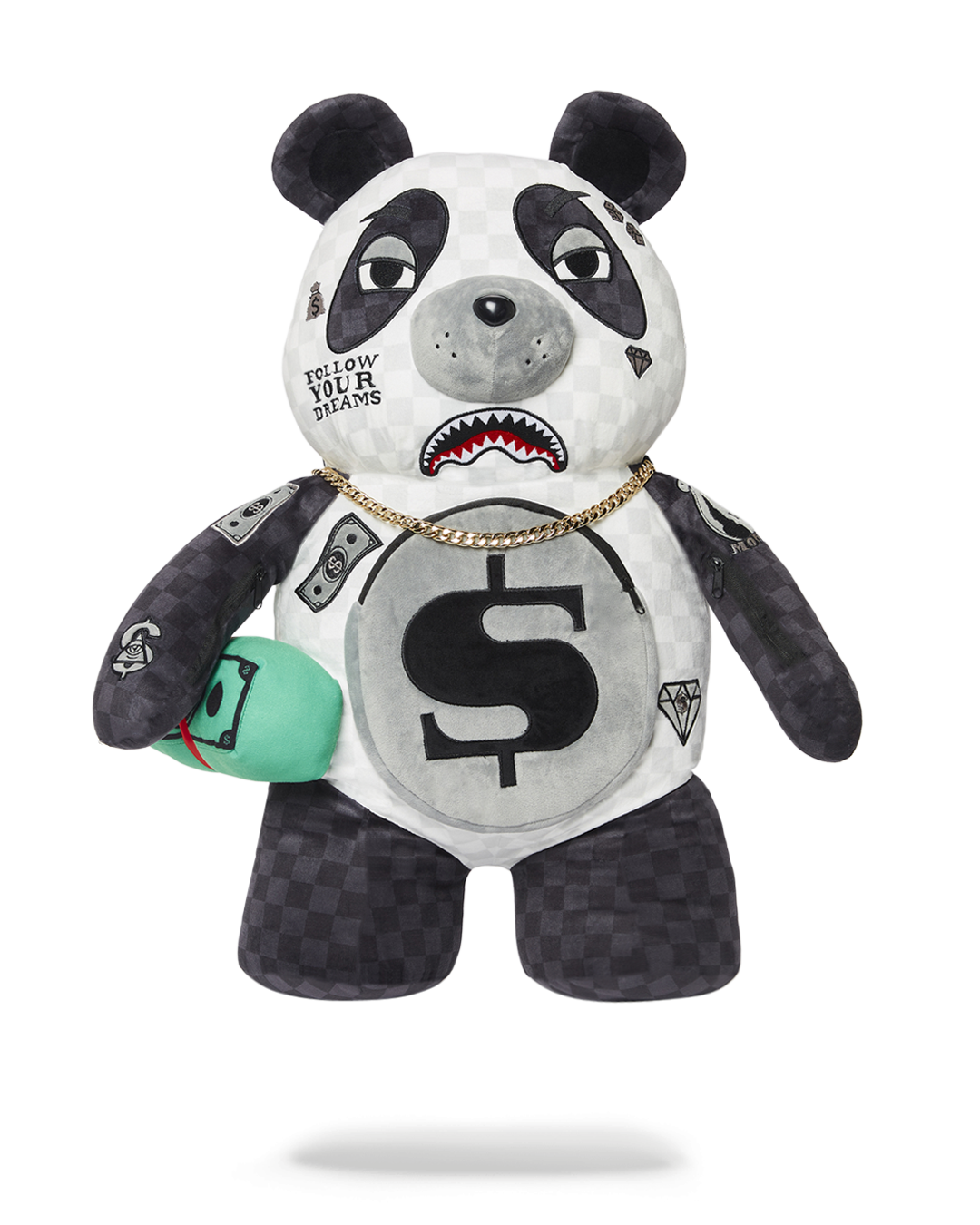 Limited Edition MONEYBEAR TEDDYBEAR BACKPACK PANDA PANDA PANDA