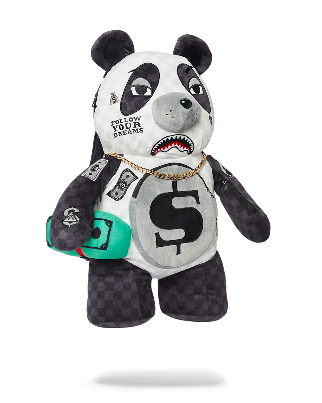 Limited Edition MONEYBEAR TEDDYBEAR BACKPACK PANDA PANDA PANDA