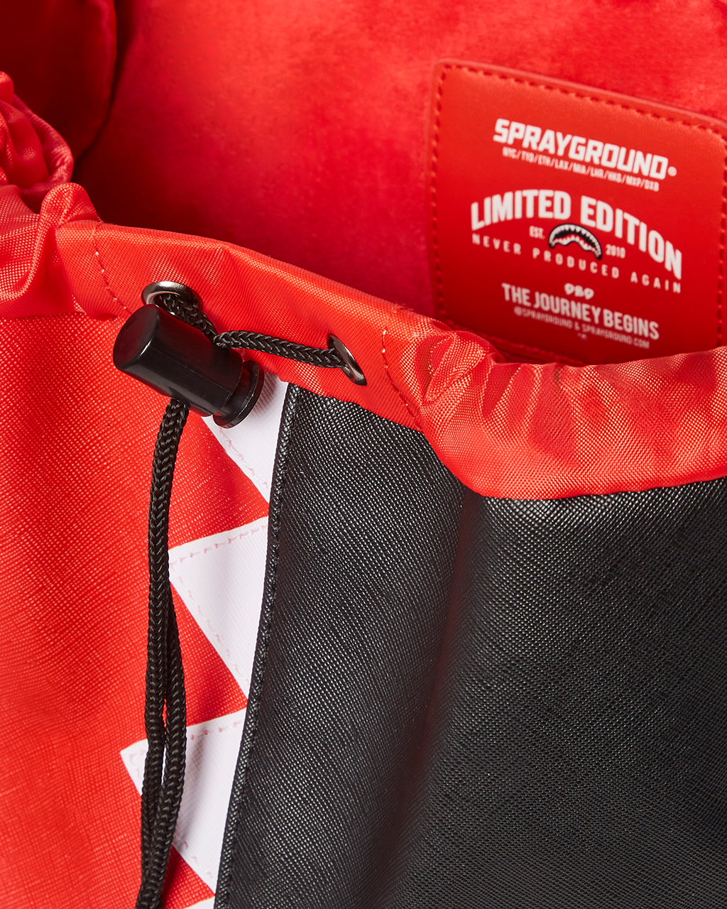 Limited Edition VERTICAL SHARK CUT & SEW HILLS BACKPACK