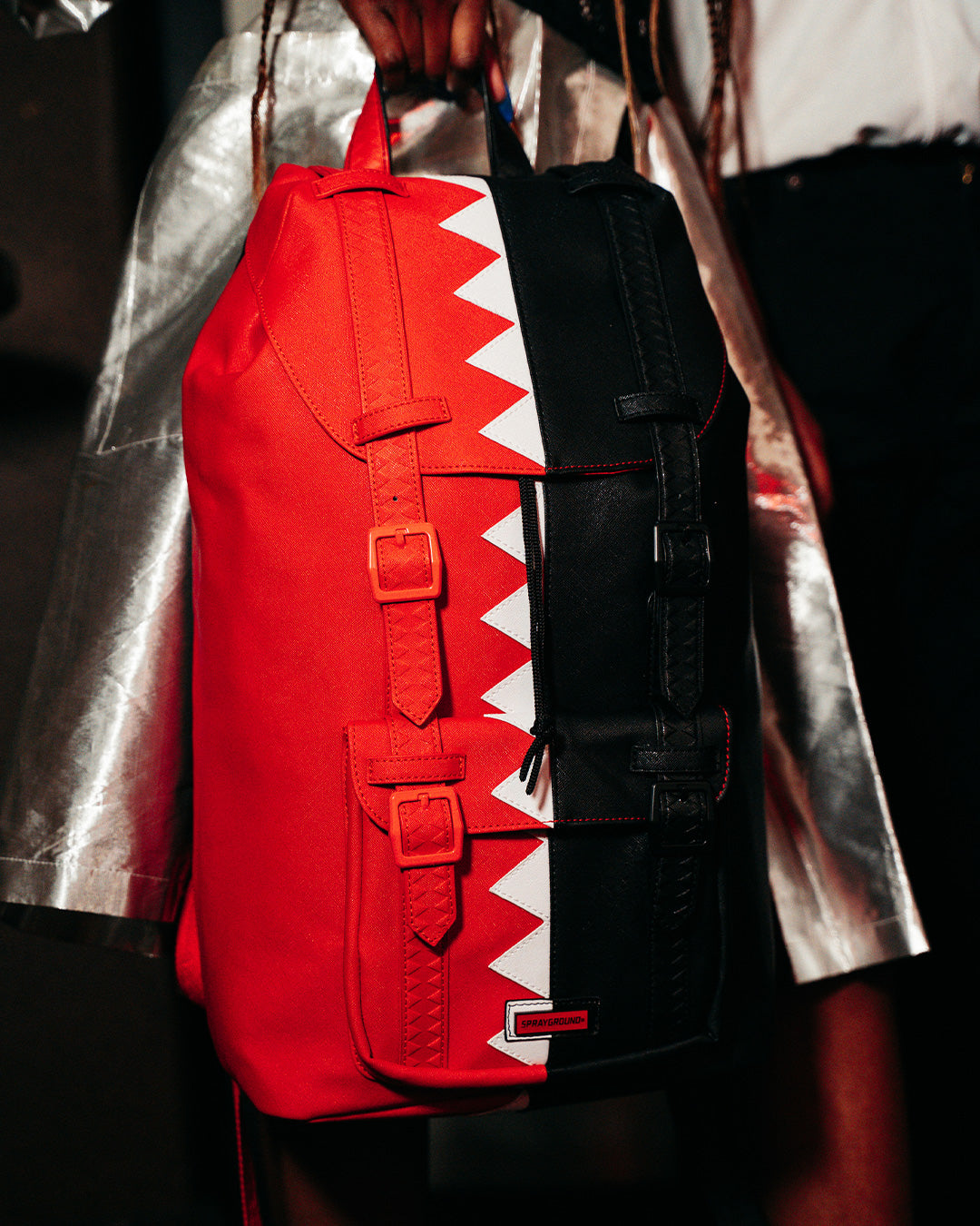 Limited Edition VERTICAL SHARK CUT & SEW HILLS BACKPACK