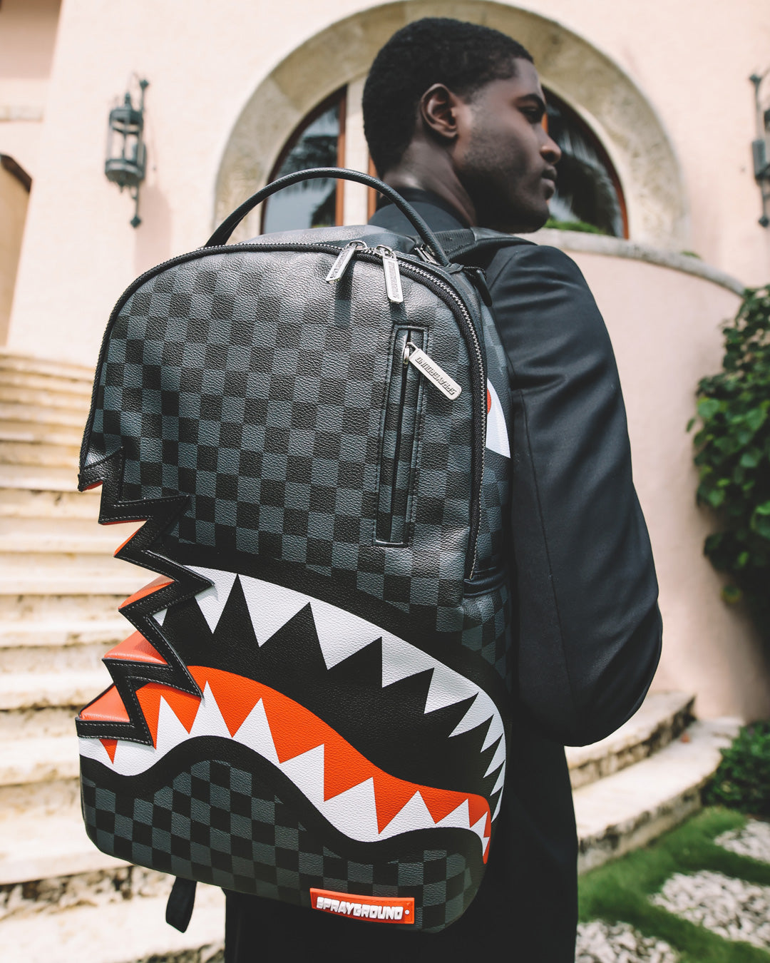 Limited Edition SHARK BITE SHARKS IN PARIS GRAY BACKPACK DLXV