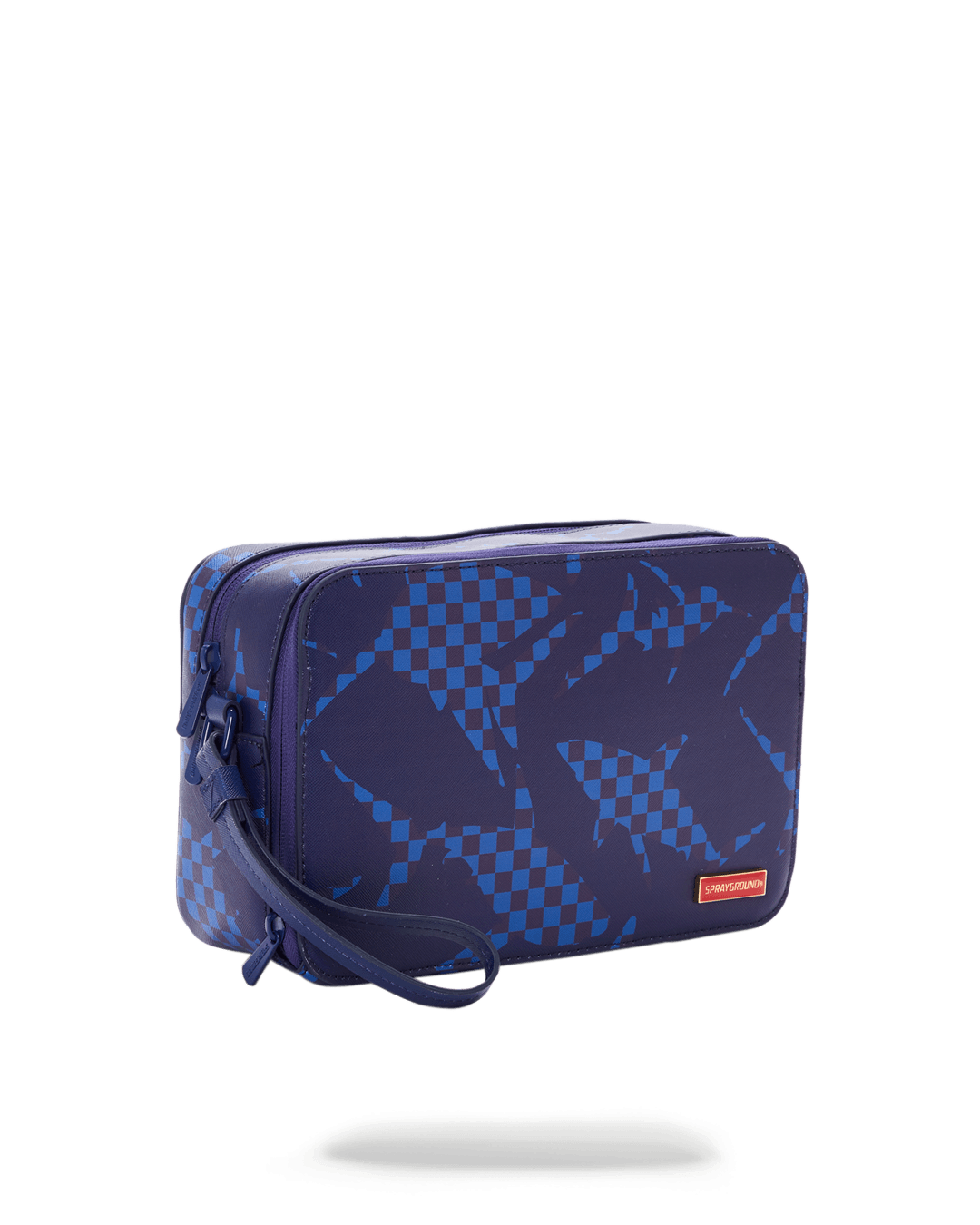 Limited Edition SHARK CHECK BLUE TOILETRY