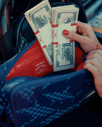 Limited Edition SHARK CHECK BLUE TOILETRY